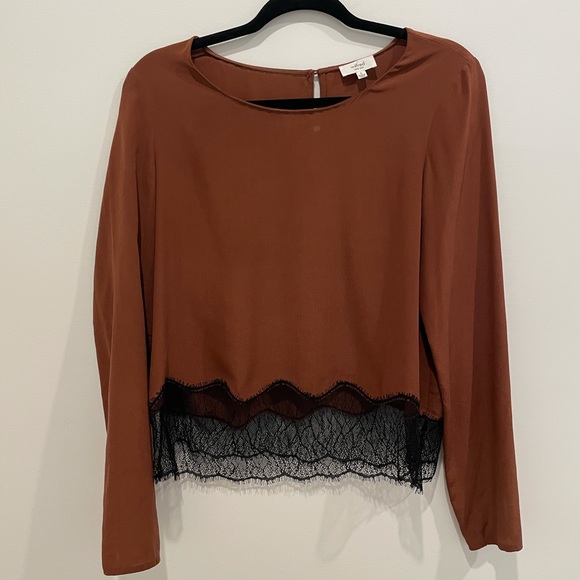 100% Silk Wilfred Blouse - Picture 2 of 10